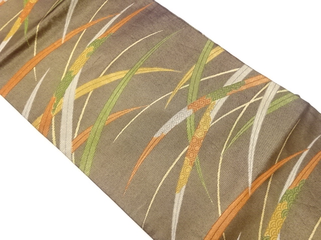 JAPANESE NAGOYA OBI / WOVEN CLASSICAL PATTERN